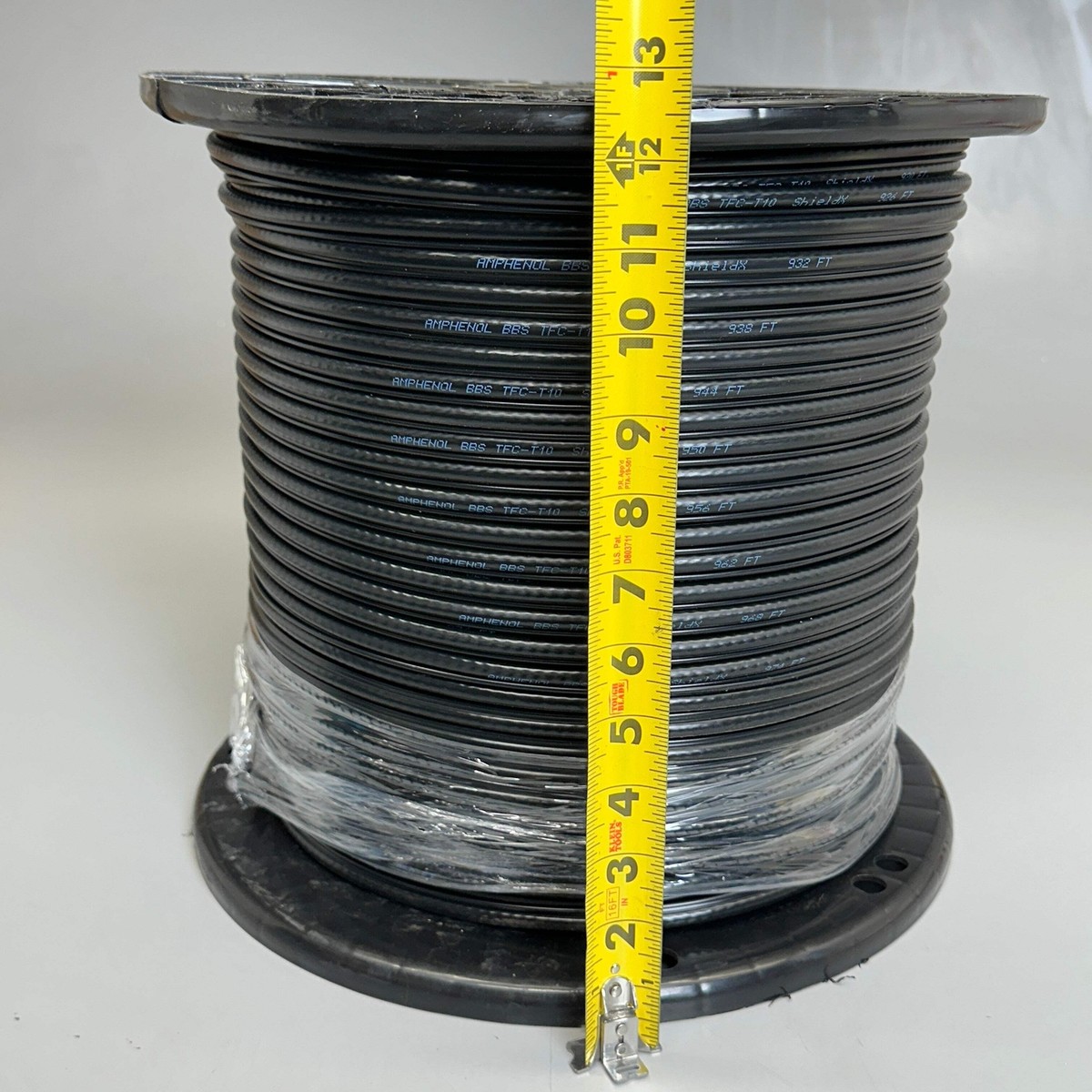 AMPHENOL (500 Ft) TFC-T10 Shielded RG6 Coaxial Cable 18 AWG for