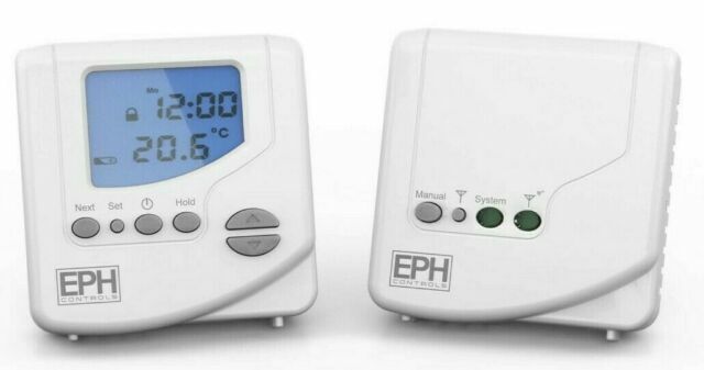 EPH Controls Curve Combi Thermostat - White, Pack of 2 for sale online |  eBay