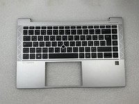 FüR Hp Elitebook 845 G8 M52492-FP1 Azerty Arabisch Handauflage Tastatur Top Neu