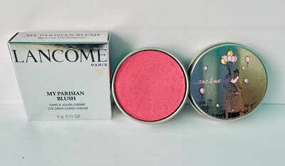  Lancome My parisian Blush 02 ROSE HAUSSMANN Color Cheek Cream  0.11Oz New Box