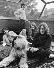 The Beatles with Pauls Dog Martha John Paul G...