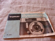 Vintage Voigtlander A.G. Braunschweig Camera Manual Guide Booklet 35mm Germany