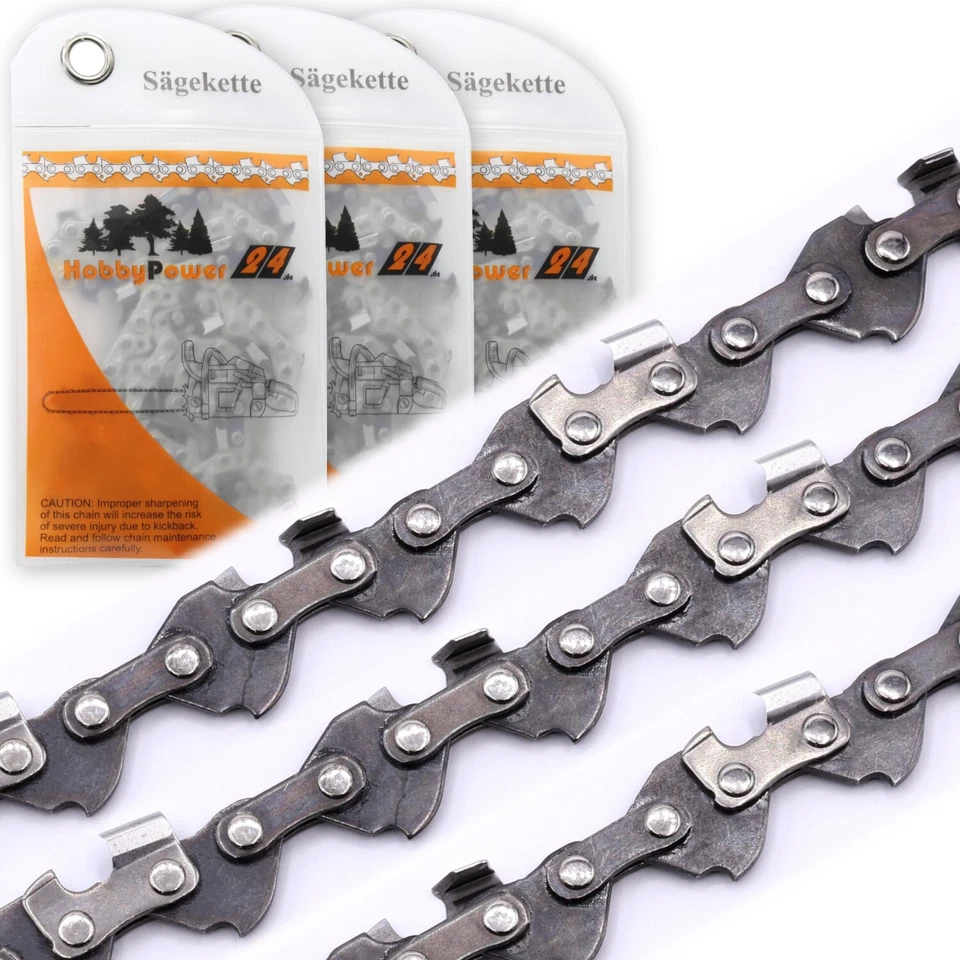 3x Sägekette 32TG 1,1mm für Parkside Akku Säge Gehölzschneider PGHSA 20-Li A1 B1