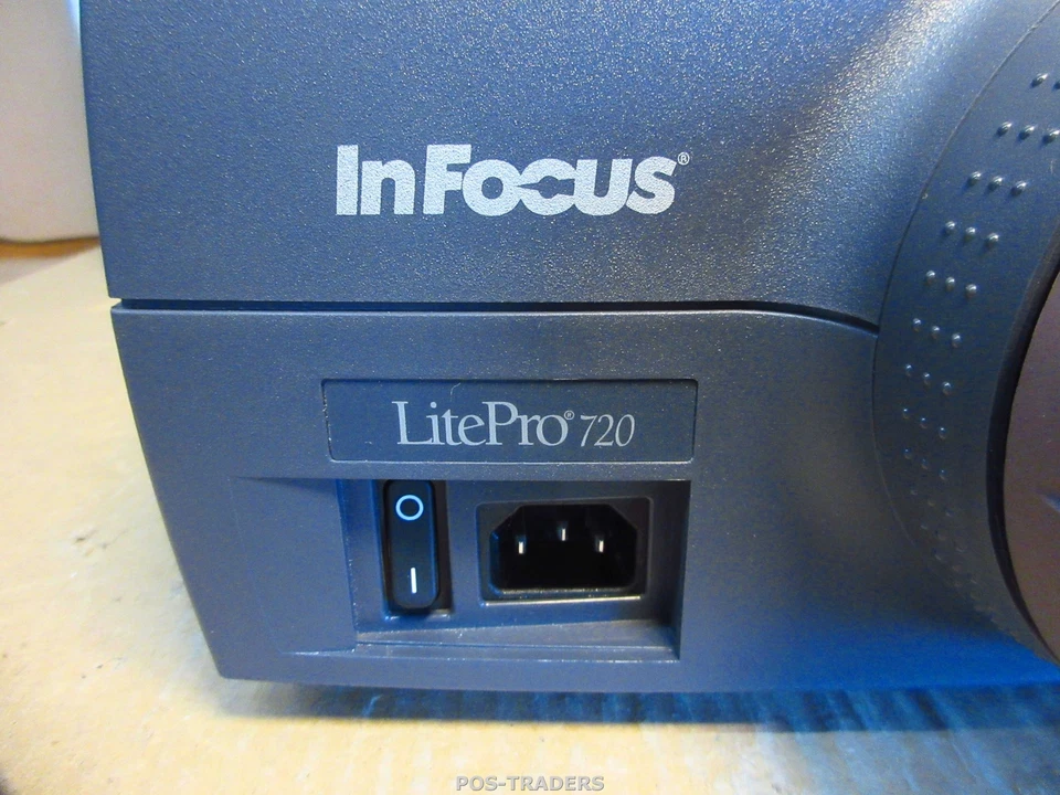 InFocus LITEPRO 720 Projector Beamer SVGA 450 LUMENS HDMI -No remote- 506 HOURS - Bild 2 von 4