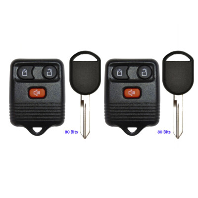 2 Replacement for Ford Ranger 2007 2008 2009 2010 2011 2012 Remote Fob ...