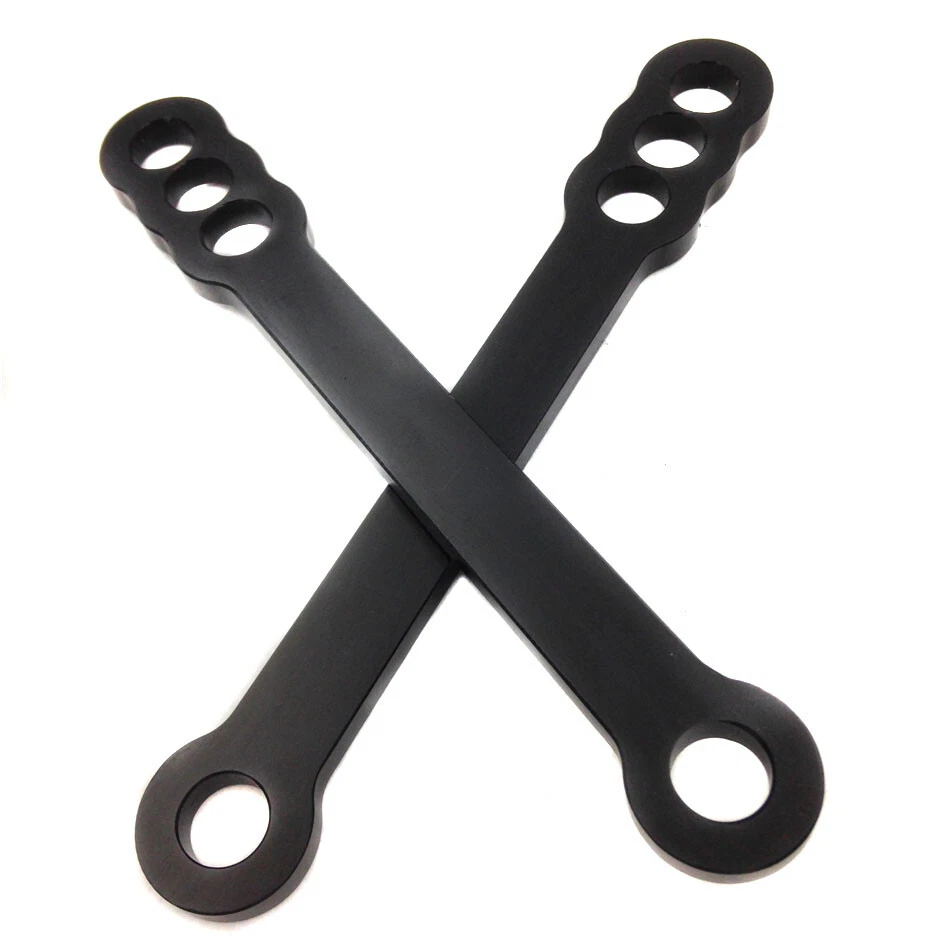 Motorcycle Lowering Link For 1999-2012 2006 2007 Suzuki Hayabusa GSX1300R Black - Image 3 of 4