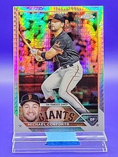 Michael Conforto 2023 Topps Chrome Prism Refractor SP 🔥 Giants