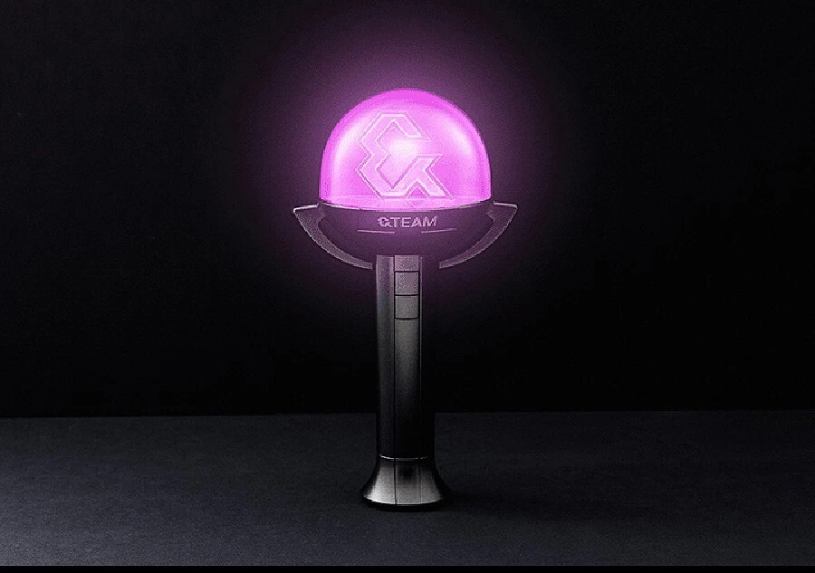 & TEAM OFFICIAL LIGHT STICK/Strap+9 Foto Karte+Dust Bag Tracking