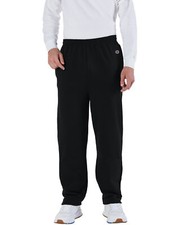 Champion P800 Unisex Cotton/Poly Powerblend Open-Bottom Fleece Pant With Pockets
