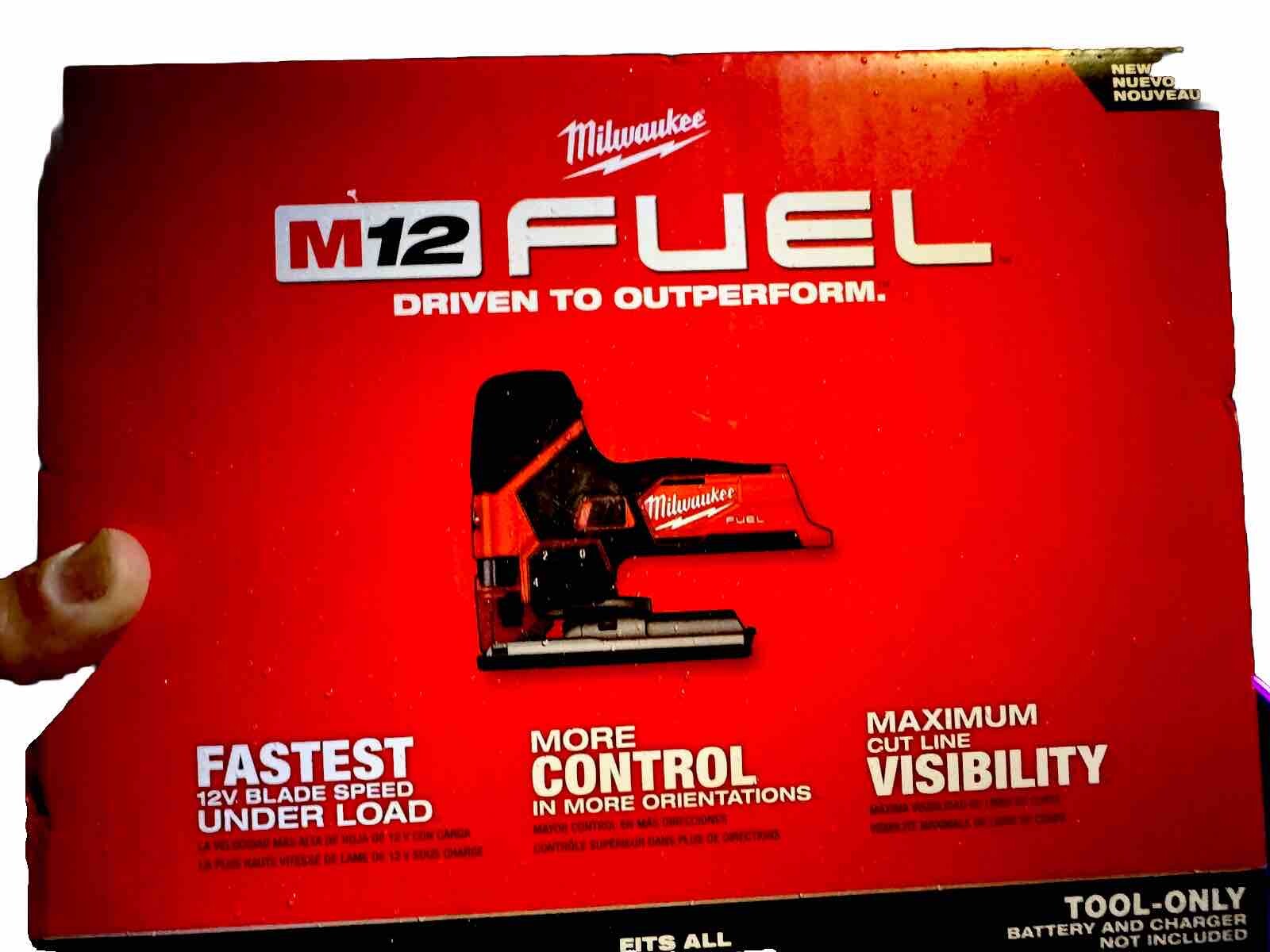 Milwaukee 254520 M12 12V Fuel LithiumIon Cordless Jig Saw 254520