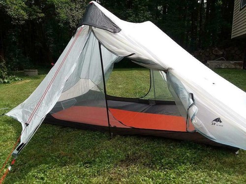 3F UL GEAR LanShan impermeable 1/2 pers. Mochila ultraligera para tienda de campaña al aire libre