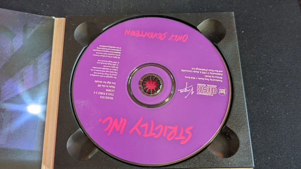 Strictly Inc. – Only Seventeen - Cd single Foto 3 de 4