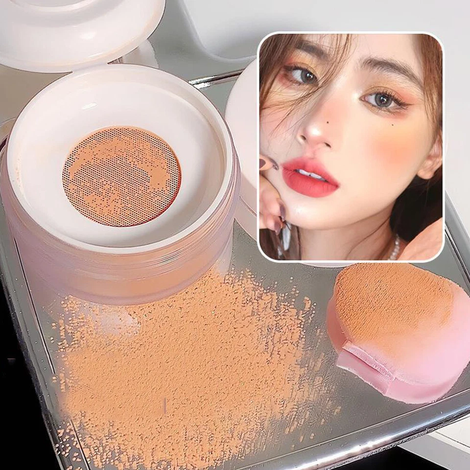 Kosmetik Puder Rouge Rouge Loses Puder Teint Setting Getöntes Rouge Makeup ∧ - Bild 3 von 4