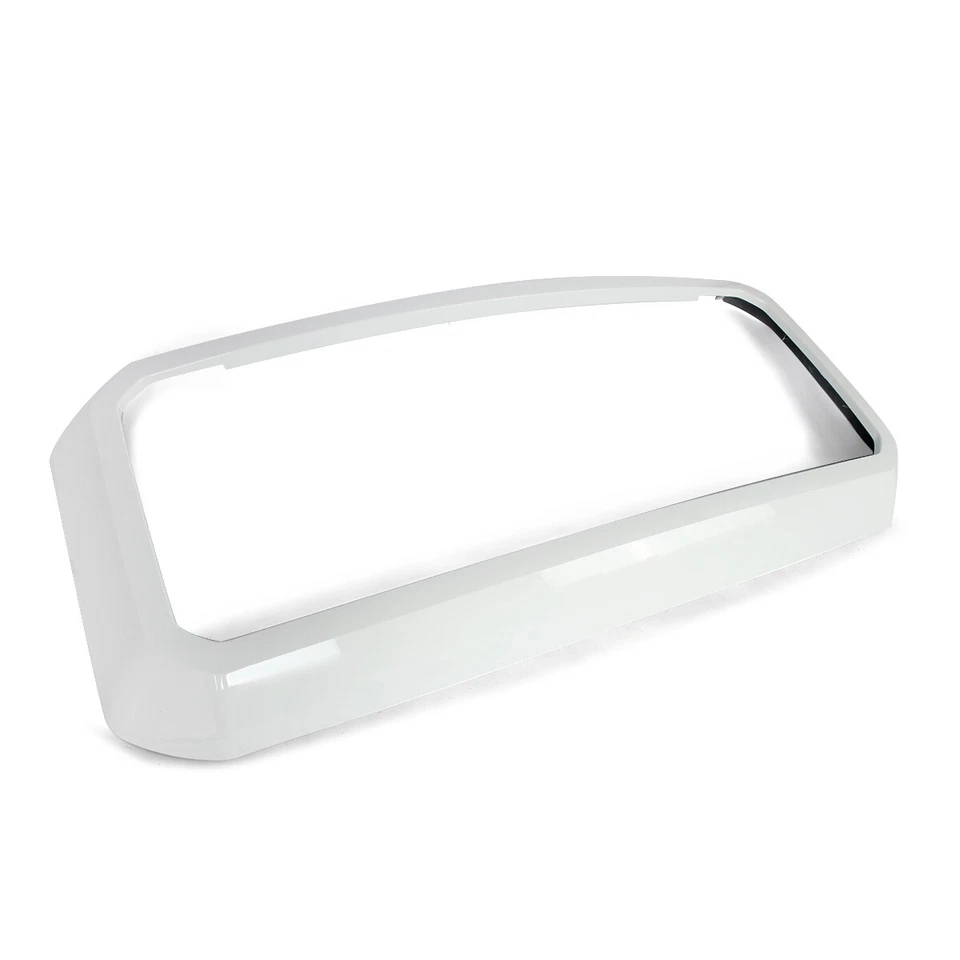 For Ford F250 Super Duty 2011-2016 Grille Shell Frame Trim Bezel Oxford White Foto 3 de 4