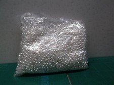 White Pearl Beads 4000 pcs 4mm Craft Loose w Holes Jewelry Making Sewing Crafts