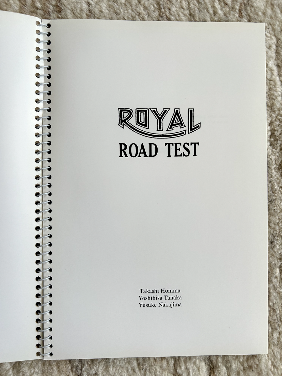 Takashi Homma “ROYAL ROAD TEST” | eBay