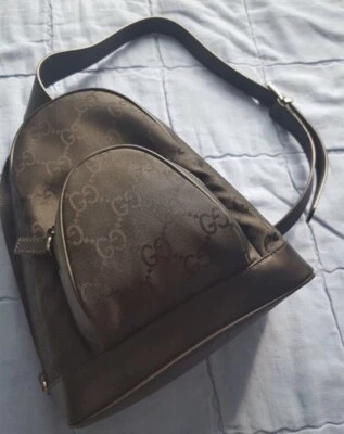 Sac A Dos Gucci Guccissima Toile Cuir Bagpack - Photo 1/4