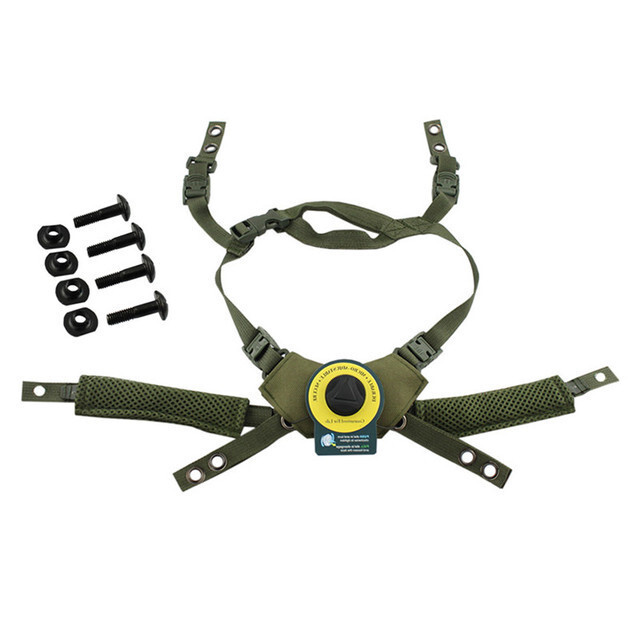 Tactical Wendy Helmet Liner Memory Foam Shock Absorb Cycling Suspension Strap