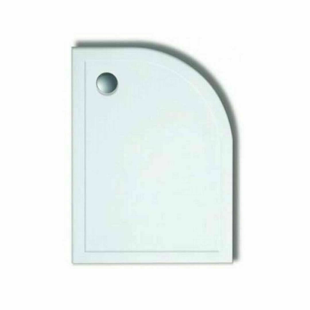 Lakes Low Profile Quadrant Shower Tray - 800mm - 45mm High - White - New
