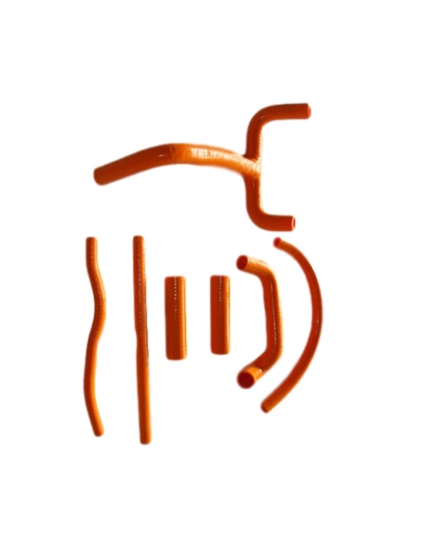 Manguera radiador silicona naranja 1999 2000 para KTM LC4 620 625 640 660 1998-2007 Foto 2 de 4