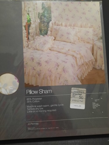 Vintage J.c.penney Sibyl Pillow Sham - Picture 3 of 6
