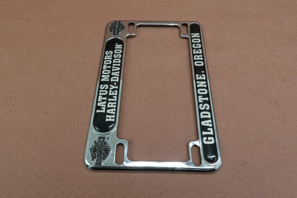 Harley-Davidson Softail Fat Boy 2007-2011 placa de licencia marco soporte cubierta Foto 4 de 4