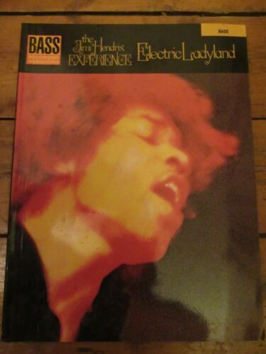 The Jimi Hendrix Experience Electric Ladyland Bass Recorded Versions Book RARE!! - Foto 1 di 1