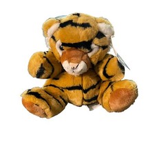 Animal Alley Toys-R-Us Plush Tiger Cub Cat Hand Puppet 10  Stuffed Animal