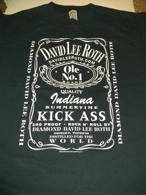 David Lee Roth Van Halen Jack Daniels 