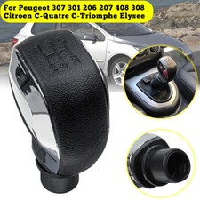 For Peugeot 307 301 206 207 408 308 5 Speed Manual Gear Shift Knob Shifter Black For Peugeot 307 301 206 207 408 308 5 Speed Manual Gear Shift Knob Shifter Black
