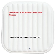 Bestway Lay Z Spa Hawaii, Ibiza, and Majorca Inflatable Lid Lazy
