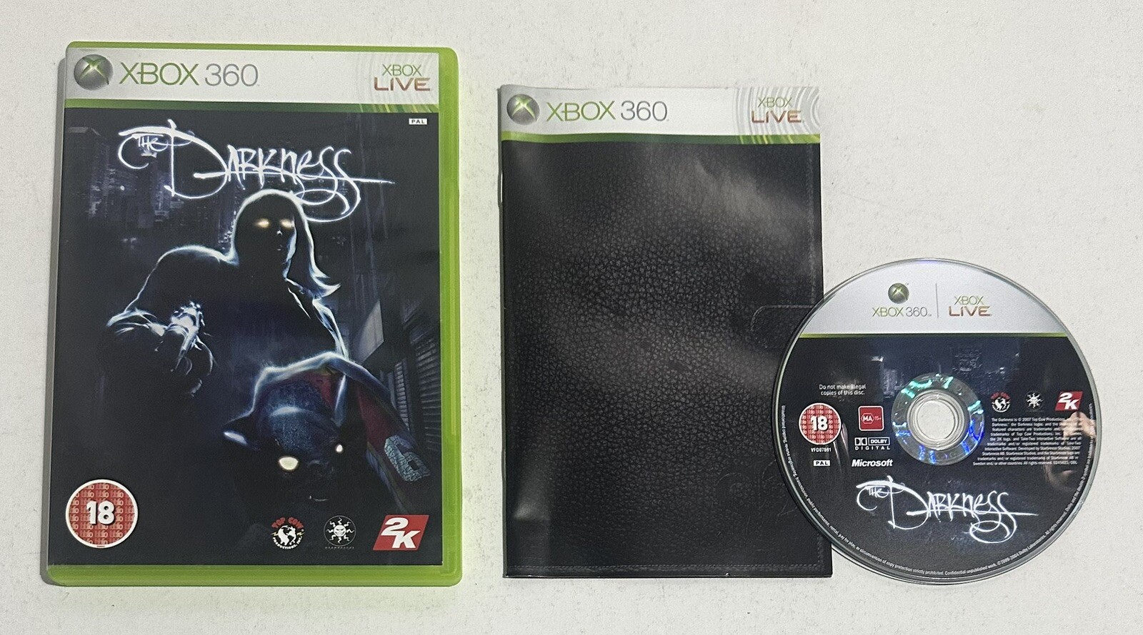 The Darkness Microsoft Xbox 360 Complete PAL