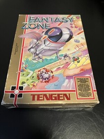 RARE! Fantasy Zone For NES - Complete In Box