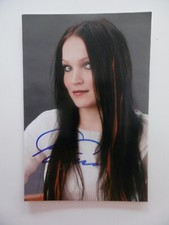 Tarja Turunen "Nightwish" autograph signed 10x15 cm picture