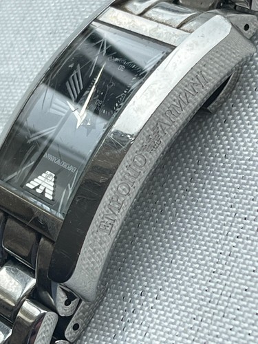 Men's Emporio Armani AR-0156 Analogue 50m Steel Wristwatch. Working. (READ) - Picture 5 of 8