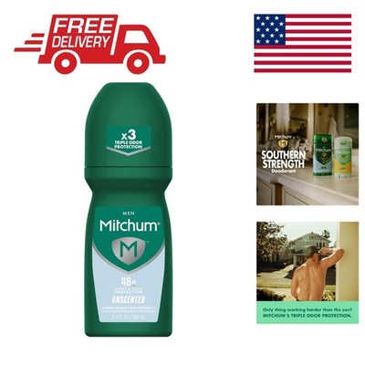 Quick-Drying Dermatologist Tested Men's Antiperspirant, Unscented - 3.4 oz