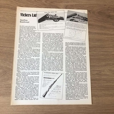 GUNS57 G. BOOTHROYD ARTICLE  VICKERS LTD 