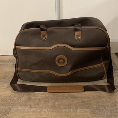 Delsey Paris Chatelet Air 2.0 Weekender Travel Bag Large 9.5 x 20 x 12 Brown