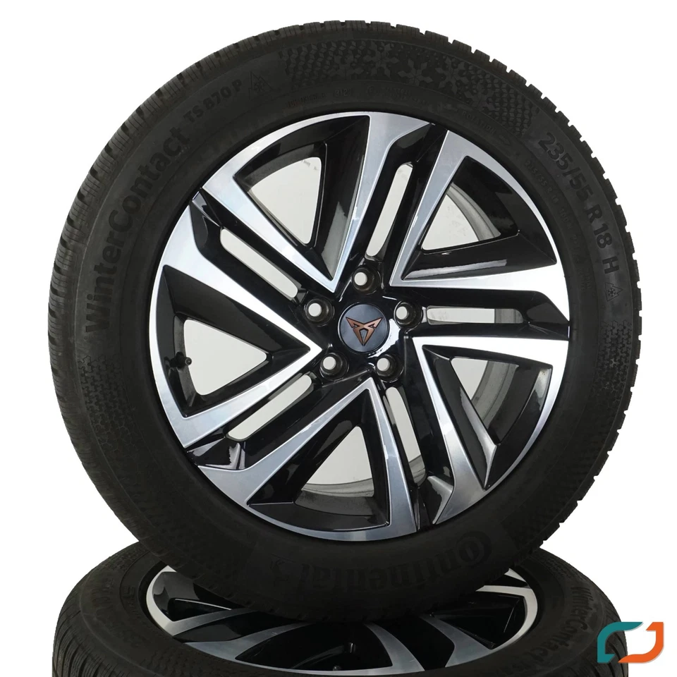 Original Seat Tarraco KN 18 Zoll Felgen Winterreifen Winterräder 5FJ601025C - Bild 2 von 4