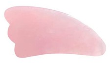 Rose Quartz Gua Sha Facial Massage Stone Excellent Skincare Wing shape-quartz