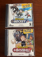 Backyard Baseball Mike Piazza & Backyard Hockey Mike Modano 2003 Windows