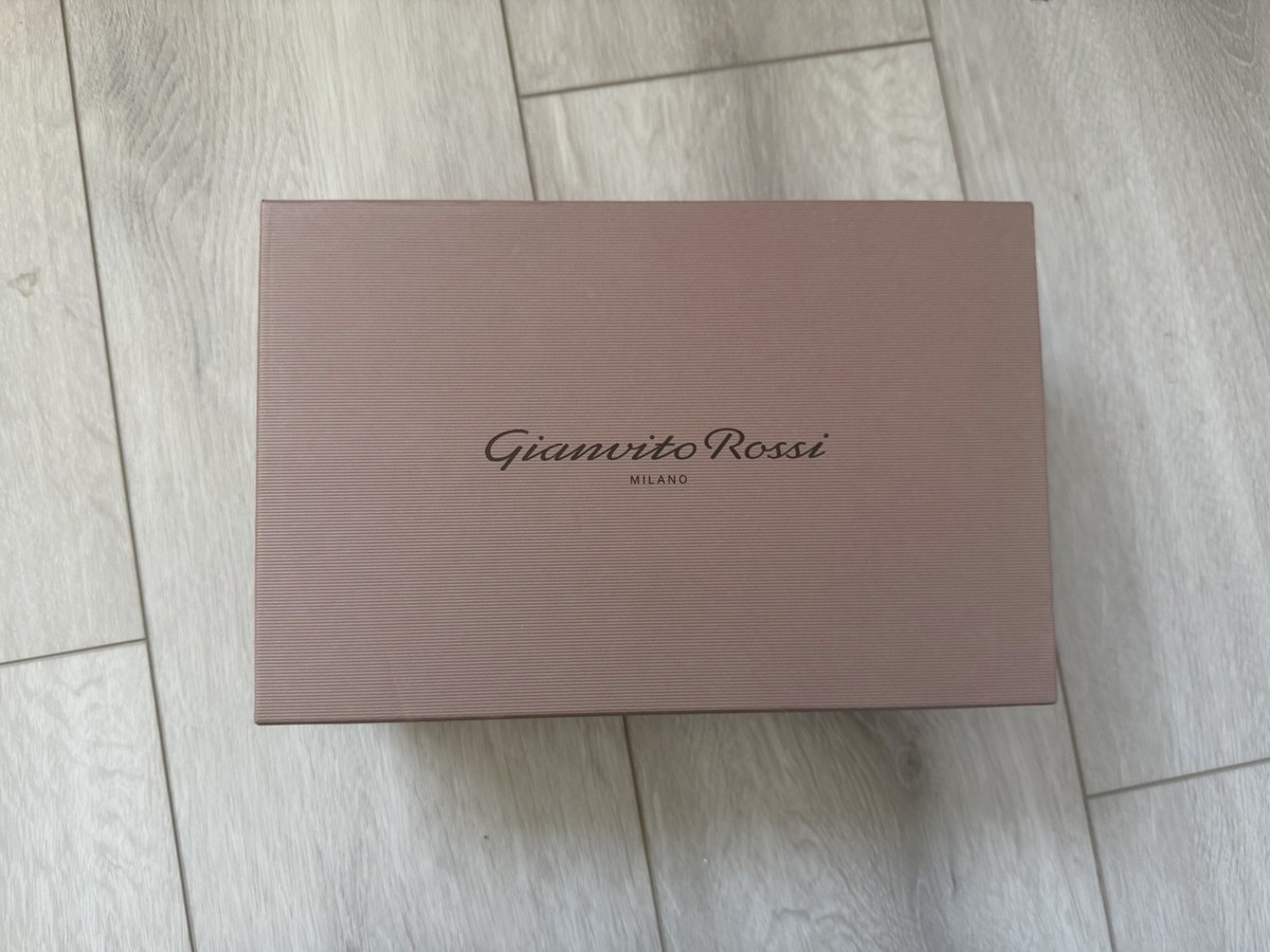 Gianvito Rossi Kerry Black Satin Strappy Sandals Heels New in Box Size 6 View 6