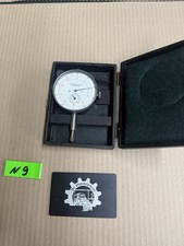 Messuhr 0,01mm Feinmessuhr Präzisions Messgerät mit Box Oldtimer Werkstatt