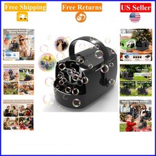 Electric Bubble Machine for Kids & Adults, 18000+ Bubbles/Min, Indoor/Outdoor