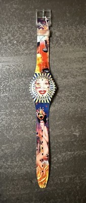 Rare Vintage 2000 Swatch Art Special GZ163 Time Tranny David LaChapelle Watch 