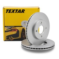 Textar Bremsscheiben Ø 258Mm FüR Ford Fiesta 4 5 Focus 1 Ka Courier Fusion Vorne