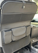 Car Back Seat Organizer With Tray Table Kick Mat Wpockets Storage Protector