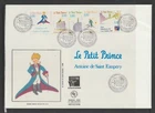 France 1998 SG3517-21 5v Silk FDC The Little Prince (novel) by Antoine de Saint-