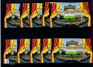 = SERBIA MONTENEGRO 2006 MNH BANDERAS ARQUITECTURA FÚTBOL FIFA DEPORTES