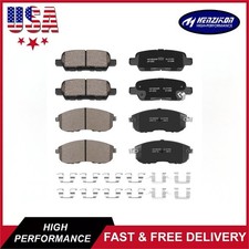 Front Rear Ceramic Brake Pads for Infiniti G3...